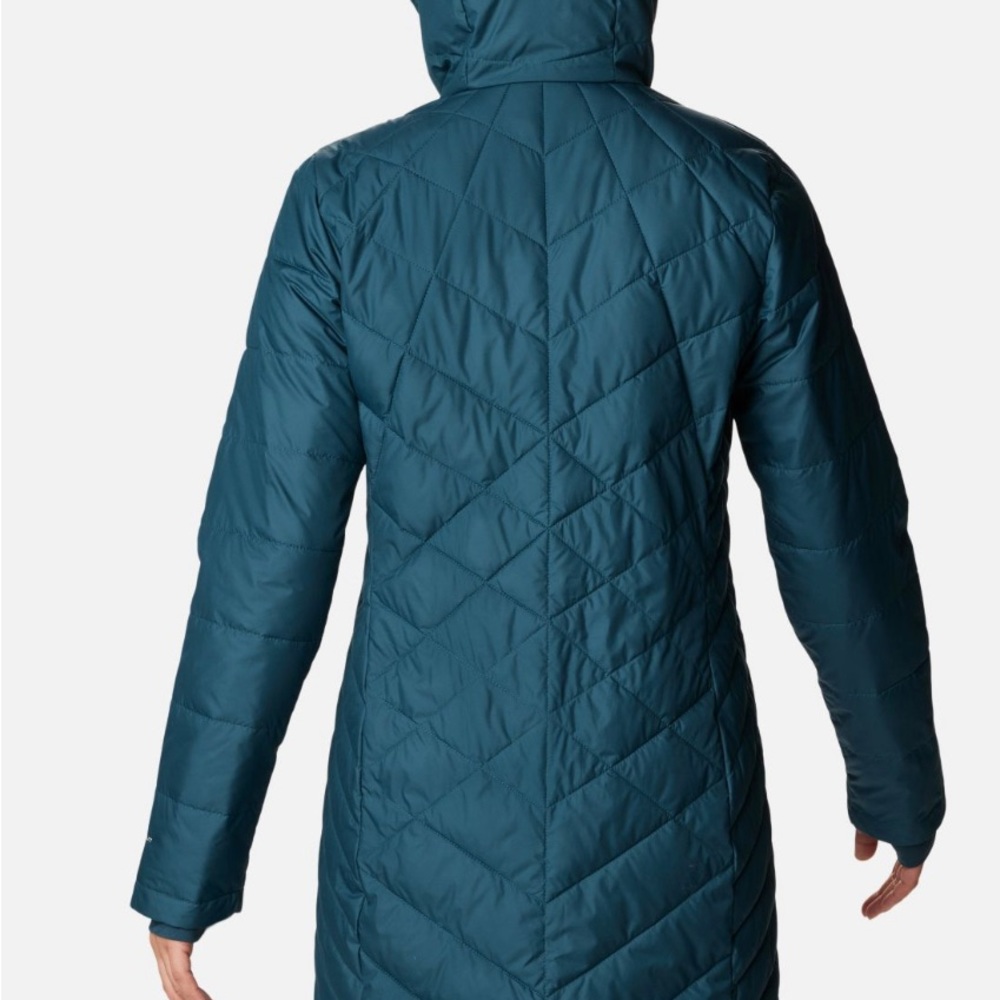 Columbia womens long hooded jacket